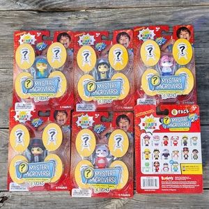 Ryans World Microverse 2” Collectible Mini Figures.